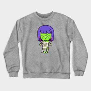 Cute Kawaii Mummy Girl Cartoon Crewneck Sweatshirt